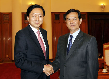 นายกฯให้การต้อนรับอดีตนายกฯญี่ปุ่น ยูกิโอะ ฮาโตยามา